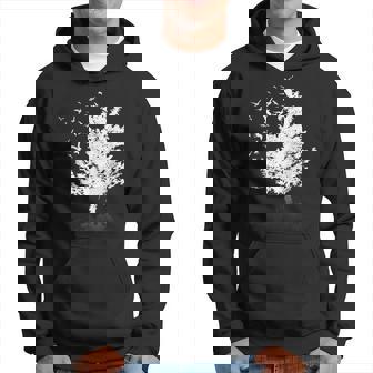 Plein Air Faune Nature Arbres Oiseaux Forêt Sweat à capuche - Cadeauxyz
