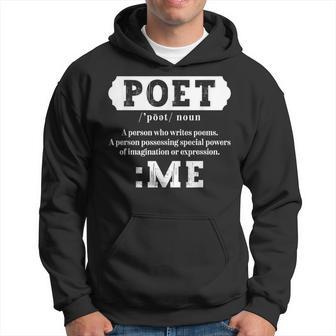 Poeta Definición Letraerse Literatura Poesía Sudadera - Regaloses