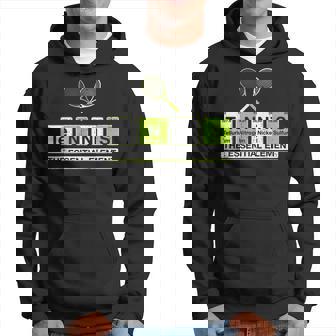 Profesor De Ciencias Profesor De Química Jugador De Tenis Deportes Sudadera - Regaloses