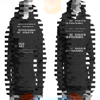Programmierer Informatiker Lustiges Ich Hasse Programmieren Kapuzenpullover - Geschenkecke