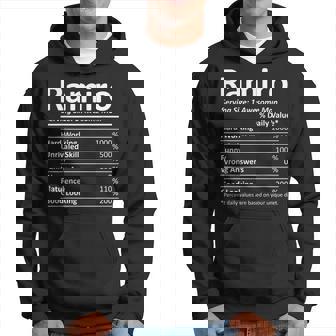 Ramiro Nutrition Idée De Cadeau D'anniversaire Amusante Sweat à capuche - Cadeauxyz