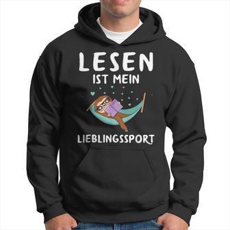 Reading Books Chain Reader Bookworm Book Lovers Saying Kapuzenpullover - Geschenkecke