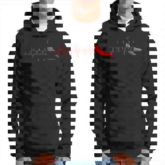 Red Chili Pepper Pulse Heartbeat American Spicy Food Lover Sweat à capuche - Cadeauxyz