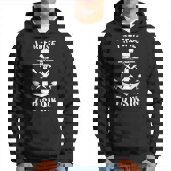 I Refuse To Sink De Entrenamiento De Gimnasio Con Calavera De Ancla Sudadera - Regaloses