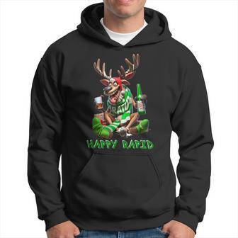 Reindeer Happy Rapid I Christmas Kapuzenpullover - Geschenkecke