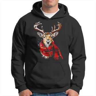 Reindeer Graphic Illustration Reindeer Kapuzenpullover - Geschenkecke