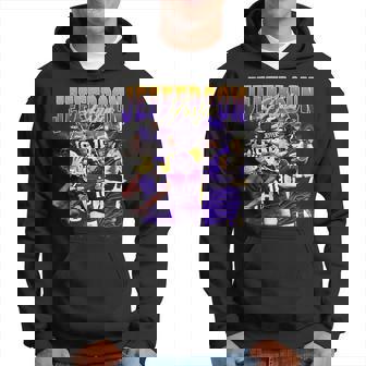 Retro Justin Jefferson Vintage Lover 90S Graphic Hoodie | Mazezy