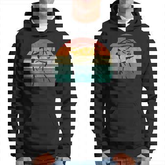 Retro Meerkat Multi-Colour Sunset Meerkat Kapuzenpullover - Geschenkecke