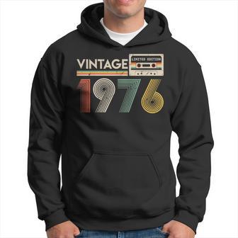 Retrointage 1976 Edición Limitada Cassette 45 Años De Edad Sudadera - Regaloses