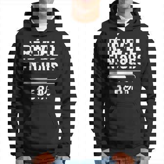 Réveil En Cours Pour Ceux Qui Évitent Les Gens Le Matin Sweat à capuche - Cadeauxyz