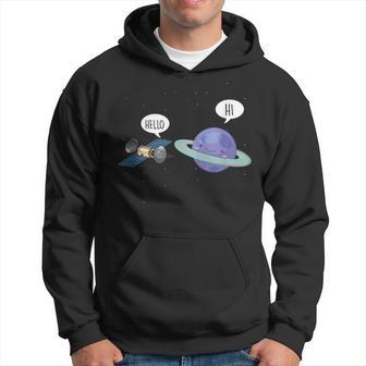 Satélite Astronauta Planeta Tierra Universo Galaxia Regalo Sudadera - Regaloses