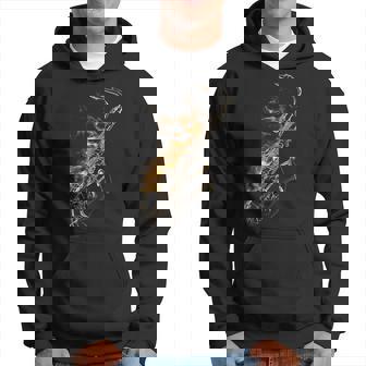 Saxophone Instrument De Musique Motif Illustration Saxophone Sweat à capuche - Cadeauxyz