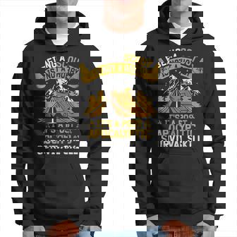Scout Apocalíptico Supervivencia Habilidad Divertido Estilo Deida Scout Sudadera - Regaloses