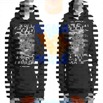 Sigma Male Brain Red Cat Ironic Meme Kapuzenpullover - Geschenkecke