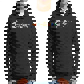 Solarsystem Planetas Astrología Ciencia Luna Sudadera - Regaloses