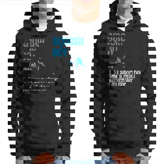 Squash Boy Squash Jugador De Tenis Raquetball Deportes Sudadera - Regaloses