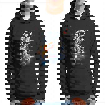 Sun Planet Astronaute Joueur De Guitare Musicien Sweat à capuche - Cadeauxyz