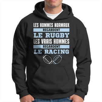 Supporter Rugby Racing Cadeau Humour Sweat à capuche - Cadeauxyz