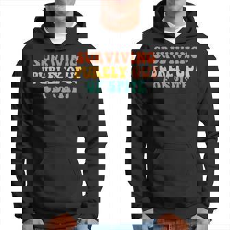 Survivre Uniquement Par Méchanceté Retrointage Sweat à capuche - Cadeauxyz