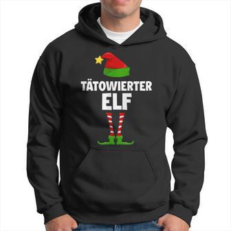 Tattooed Elf Partner Look Elves Family Outfit Christmas Kapuzenpullover - Geschenkecke