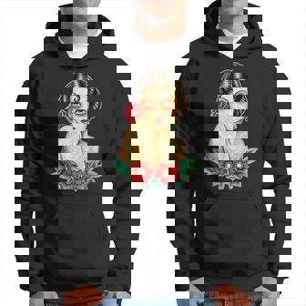Tatuado Pin-Up Chica Bastante Modelo Tradicional Tatuaje Flash Sudadera - Regaloses