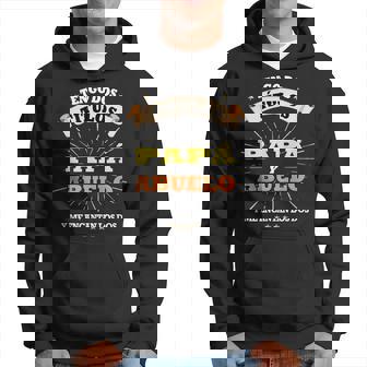 Tengo Dos Títulos Papá Y Abuelo Hombre Padre Sudadera - Regaloses