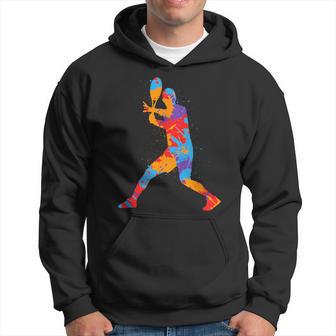 Tennis Player Colourful Children's Tennis Player Boys' Kapuzenpullover - Geschenkecke