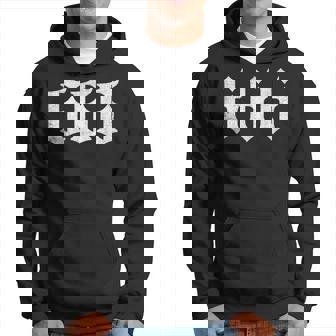 Tenue Gothique Death Metal Fans 666 Sweat à capuche - Cadeauxyz
