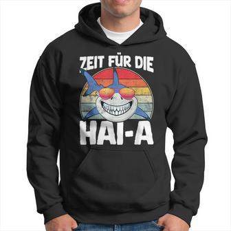 Time For The Haia Shark Sleep Tired Pyjamas Sleep Kapuzenpullover - Geschenkecke