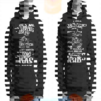 Tous Les Hommes Naissent Égaux Motard Moto Motocyclisme Sweat à capuche - Cadeauxyz