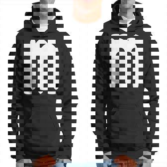 Traje De Fiesta Con Letras Del Alfabeto M Para Equipos Grupos Y Familia Sudadera - Regaloses