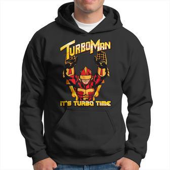 Turbo Man It's Turbo Time Kapuzenpullover - Geschenkecke