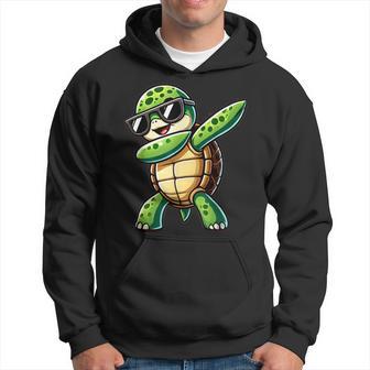 Turtle Dabbing Turtle With Toad Motif Kapuzenpullover - Geschenkecke