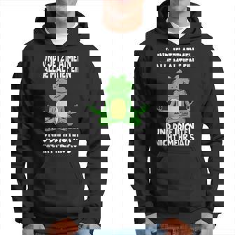 Und Jetzt Atmen Alle Mal Tief Ein Frosch Lustiges Spruch Kapuzenpullover - Geschenkecke