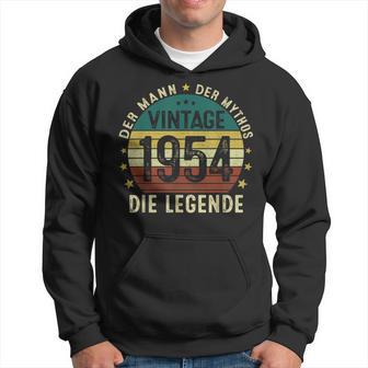 Vintage 1954 The Man Mythos The Legendary Since 1954 Kapuzenpullover - Geschenkecke