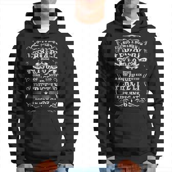 Vintage 1960 Las Leyendas Nacen En Febrero 1960 65 Años Sudadera - Regaloses
