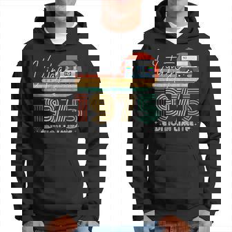 Vintage 1975 Édition Limitée Cadeau Année De Naissance 1975 Sweat à capuche - Cadeauxyz