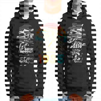 Vintage 1985 Cumpleaños 40 Años Cassette Lápiz Sudadera - Regaloses