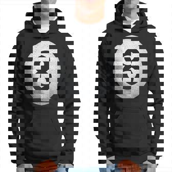 Vintage 8-Ball Gráfico De Billar Sudadera - Regaloses