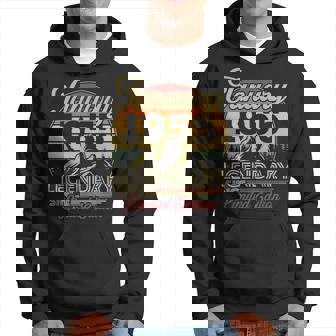 Vintage Cadeau Anniversaire 70 Ans Pour Né En Janvier 1955 Sweat à capuche - Cadeauxyz