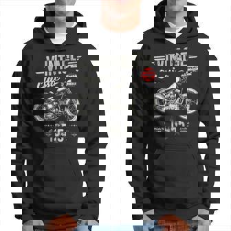 Vintage Classic Born 1955 70Th Birthday Retro Moto Sudadera - Regaloses