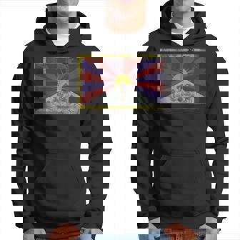Vintage Flaggeon Tibet Kapuzenpullover - Geschenkecke