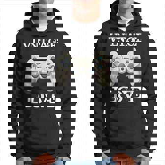 Vintage Love Controller Console Gaming Gamerideospielerideospieler Sweat à capuche - Cadeauxyz