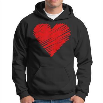 Vintage Red Heart Partner Children Lovealentine's Day Her Her Kapuzenpullover - Geschenkecke