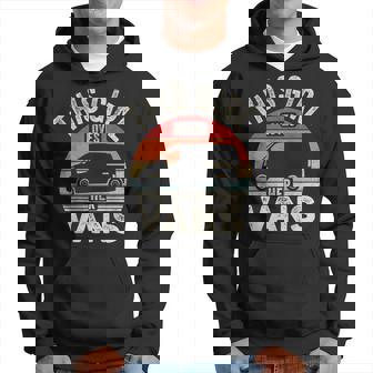 Vintage Retro Esta Chica Ama Sus Furgonetas Sudadera - Regaloses