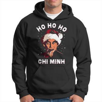 Weihnachten Ho Chi Minh Propaganda Kommunismus Kapuzenpullover - Geschenkecke