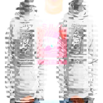 90S Japanese Otaku Stylish Aesthetic Milk Strawberry Shake Sweat à capuche - Cadeauxyz
