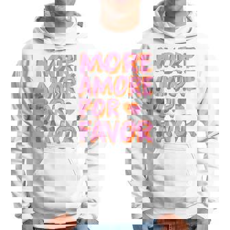 More Amore Por Favor X Mehr Liebe Selbstliebe Selflove Back Kapuzenpullover - Geschenkecke