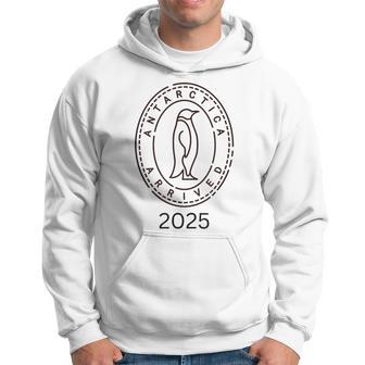 Angekommen In Der Antarctic 2025 Gray Kapuzenpullover - Geschenkecke