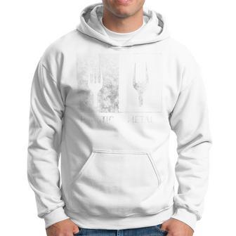 Backprint Plastik Heavy Metal Lustiges Musik Kapuzenpullover - Geschenkecke